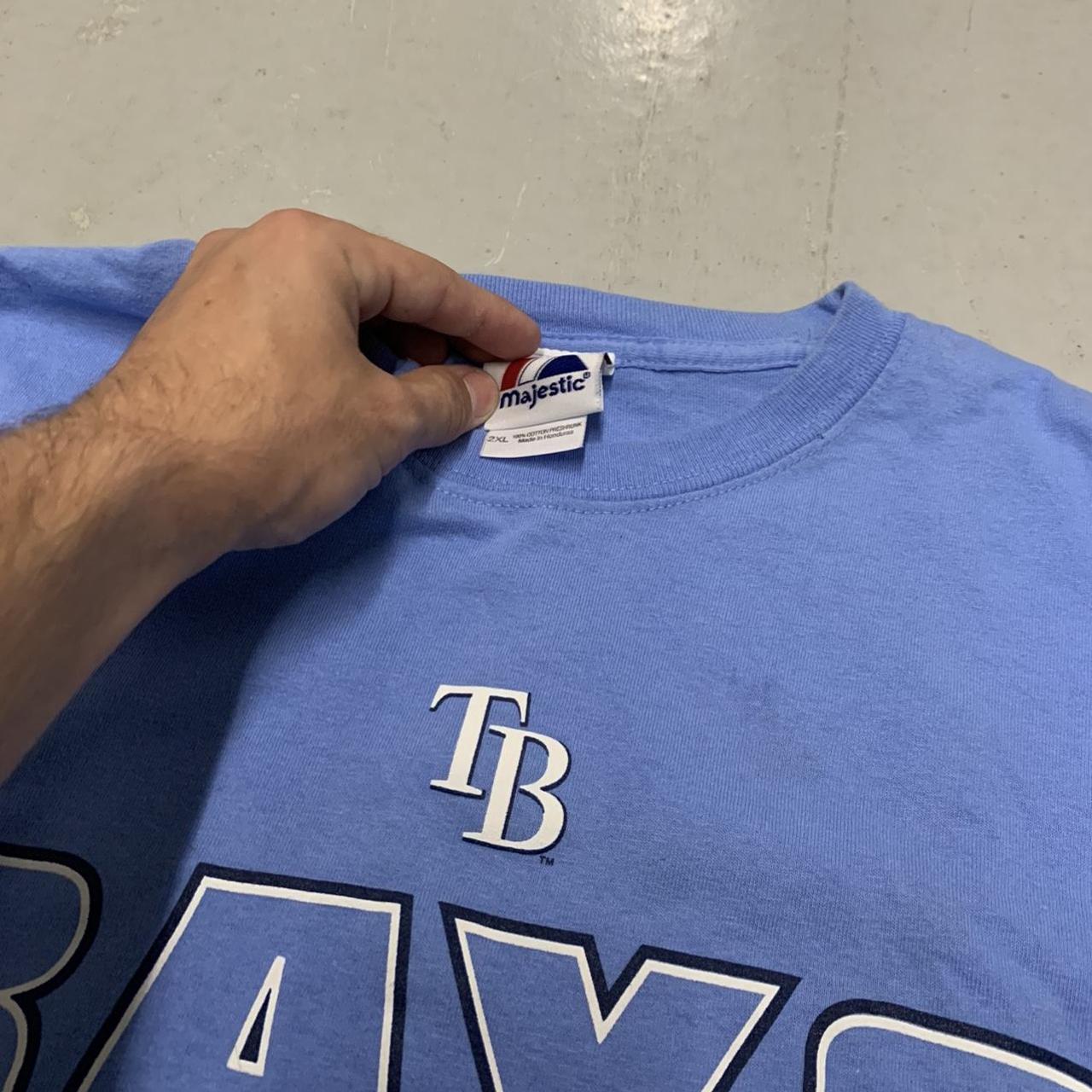 Vintage tampa bay rays t shirt 2000s tampa bay - Depop