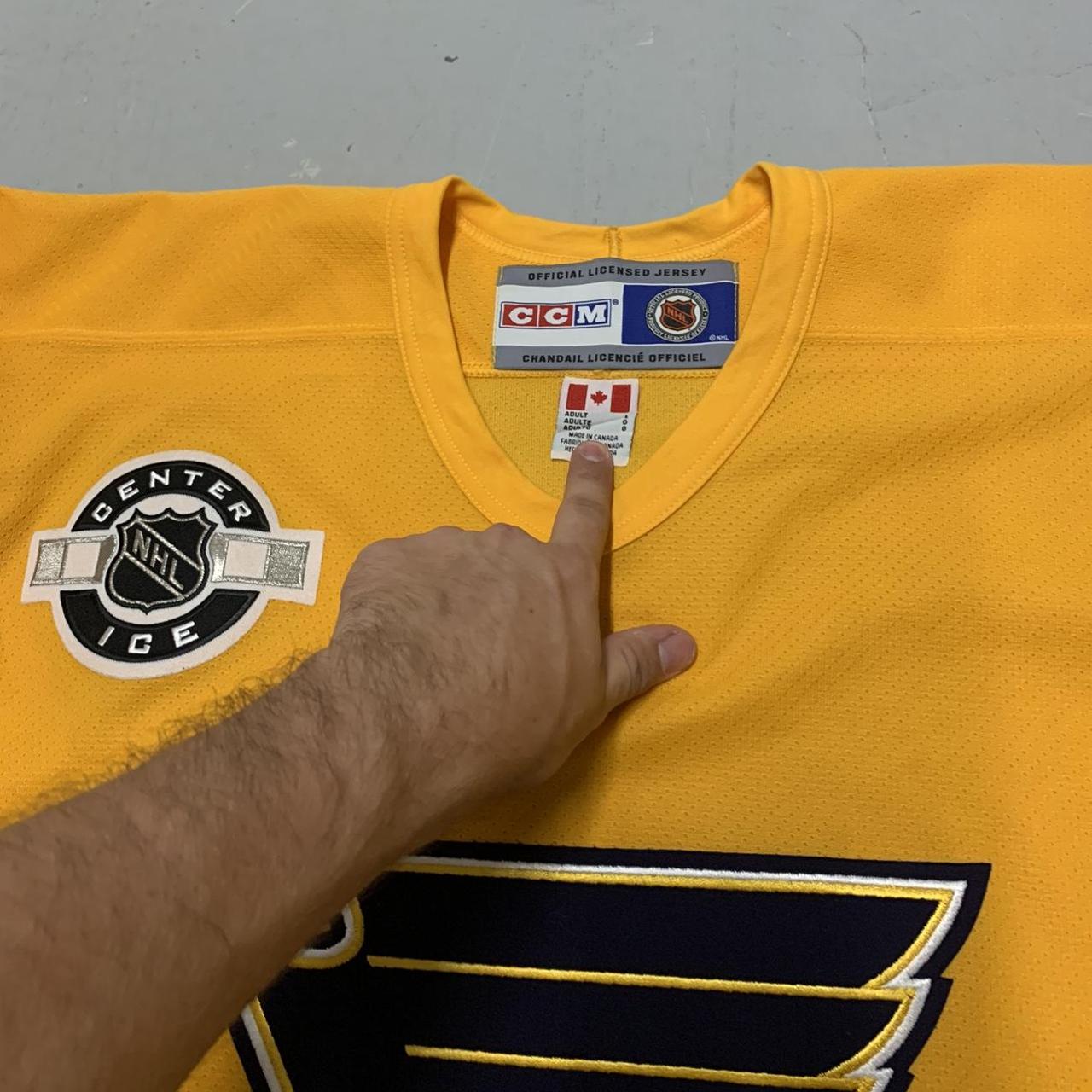 St. Louis Blues Hockey Long-Sleeve T-Shirt Size - Depop