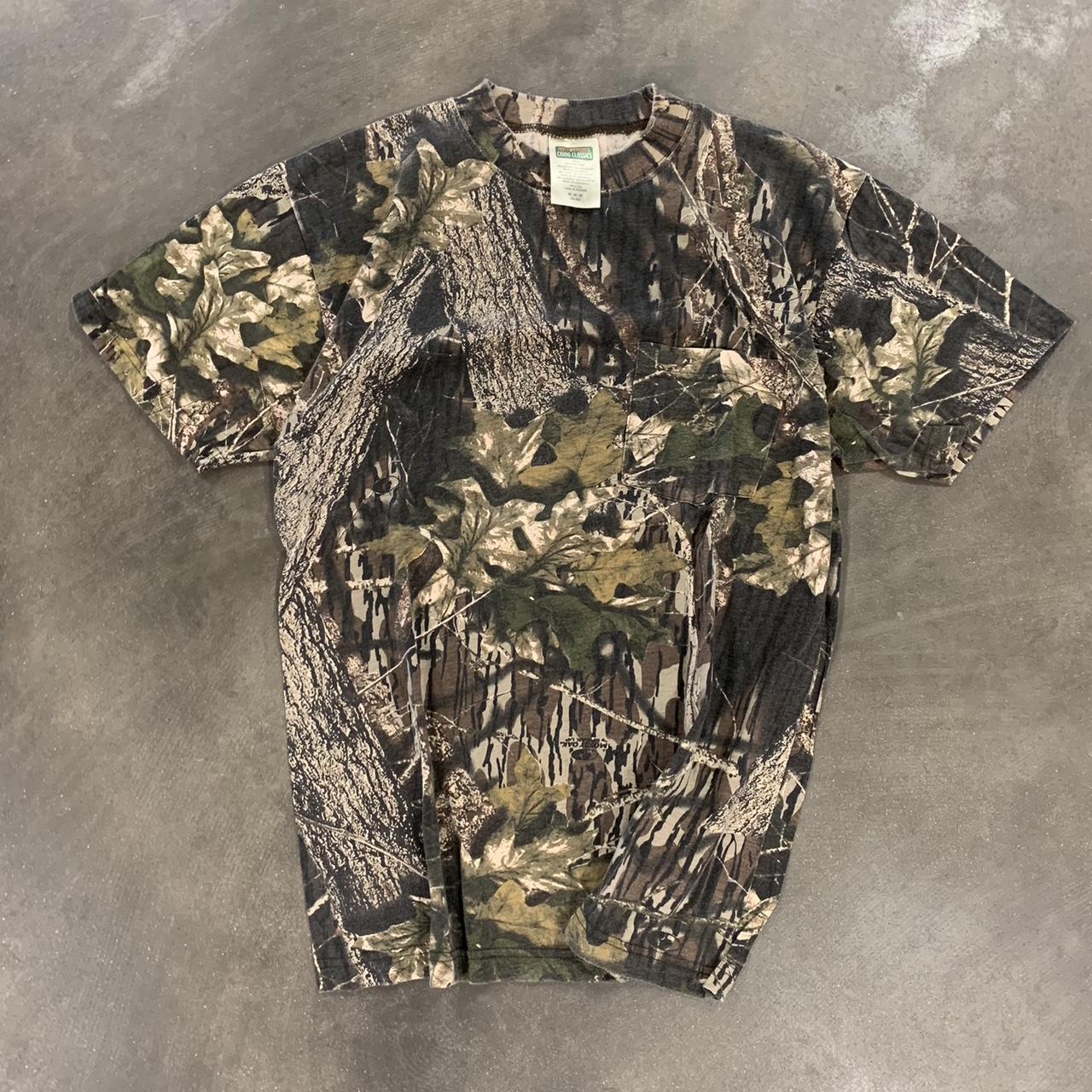 Vintage camo shirt 1990s camouflage graphic t shirt... Depop
