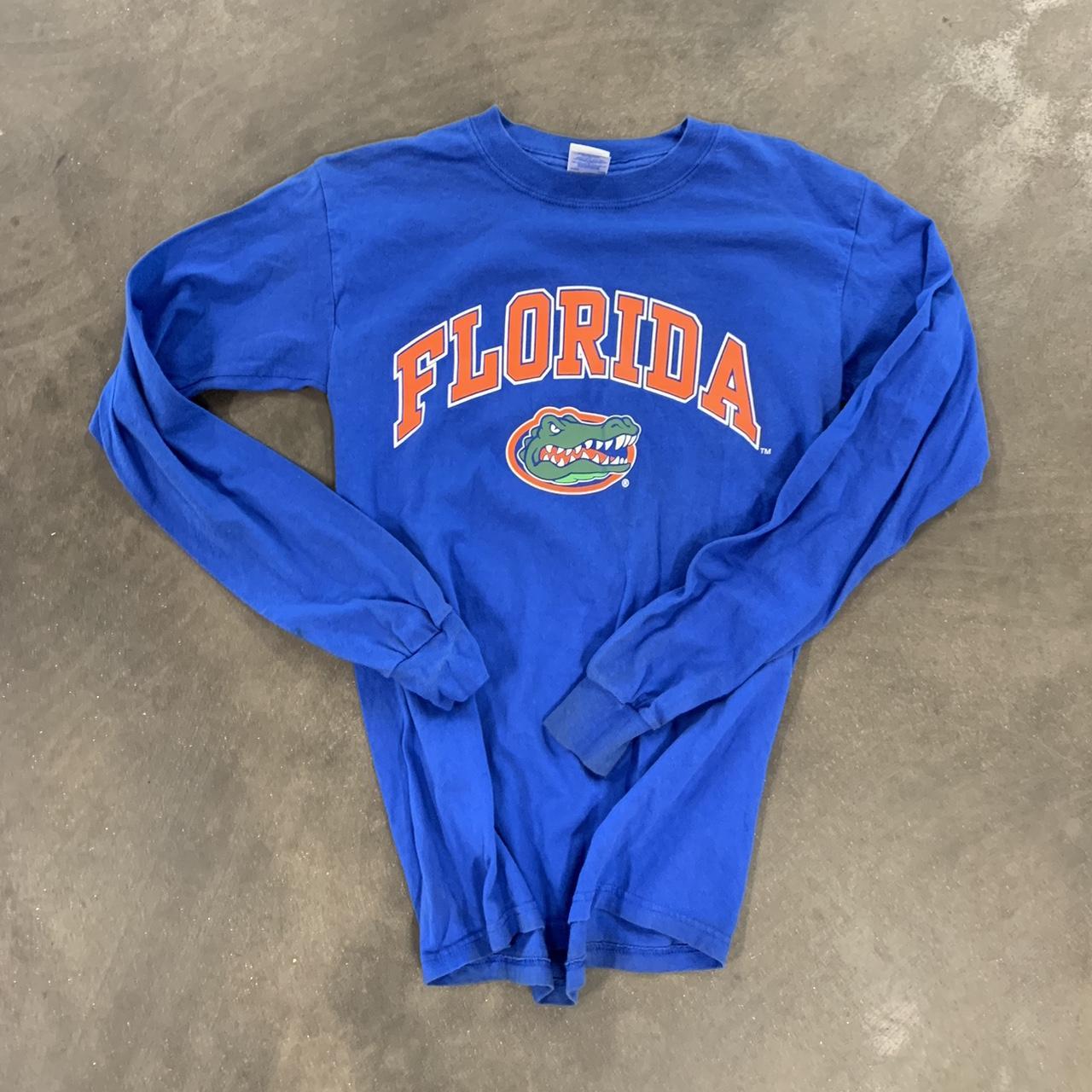 Vintage Florida gators graphic t shirt Long sleeve... - Depop