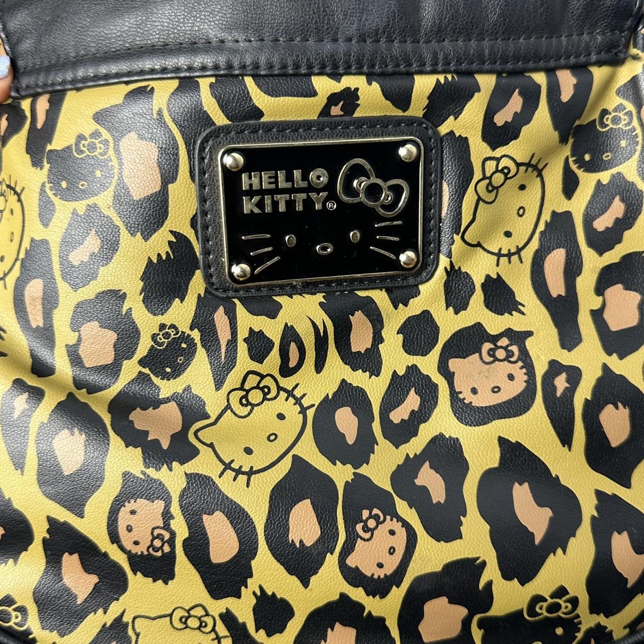 Hello Kitty, Bags, Htf Rare Sanrio Hello Kitty Monogram Handbag Purse