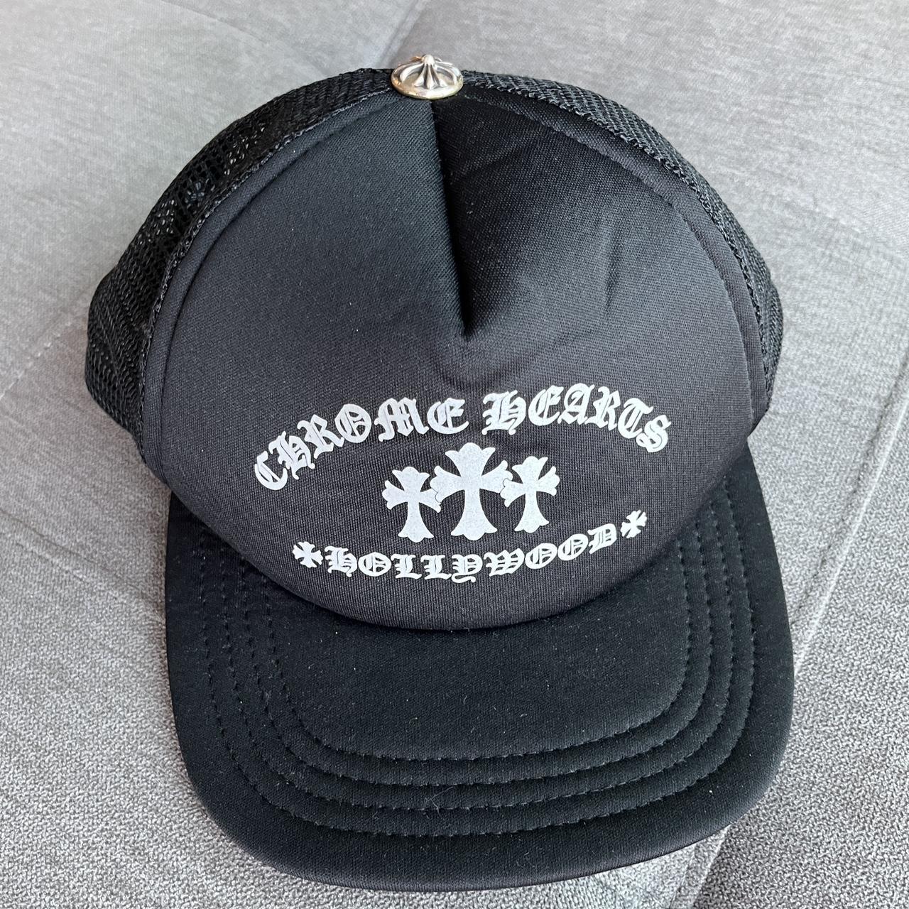 Chrome Hearts King Taco Trucker Hat, Black and...