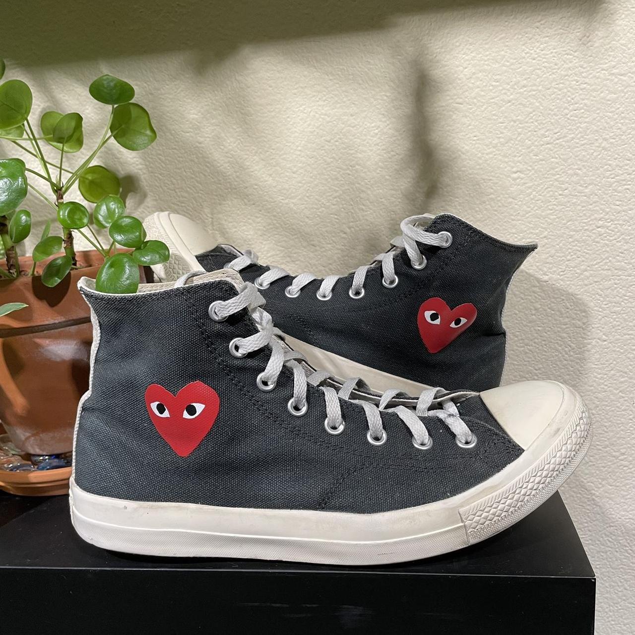 Converse X Comme des garcons play US men’s size 11,... - Depop