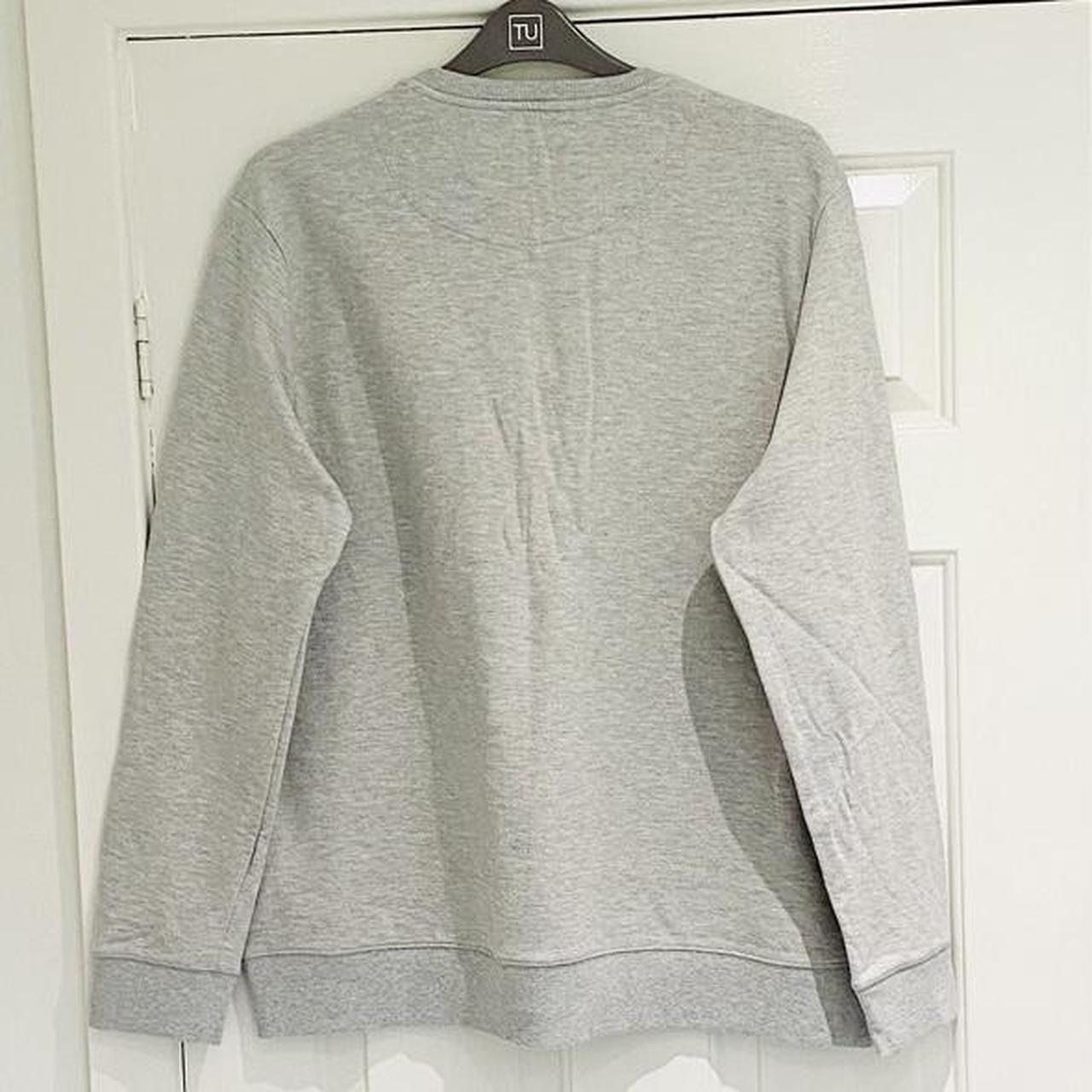 New Men’s XXL Burton Menswear London Jumper Grey... Depop