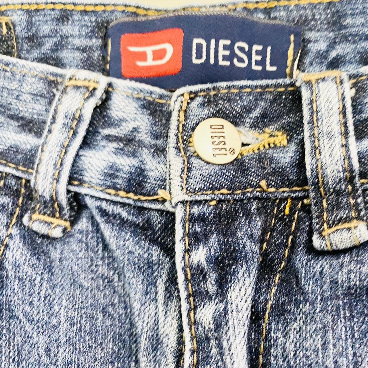 Like New Diesel Jeans Blue / Navy Age 12 Size... - Depop