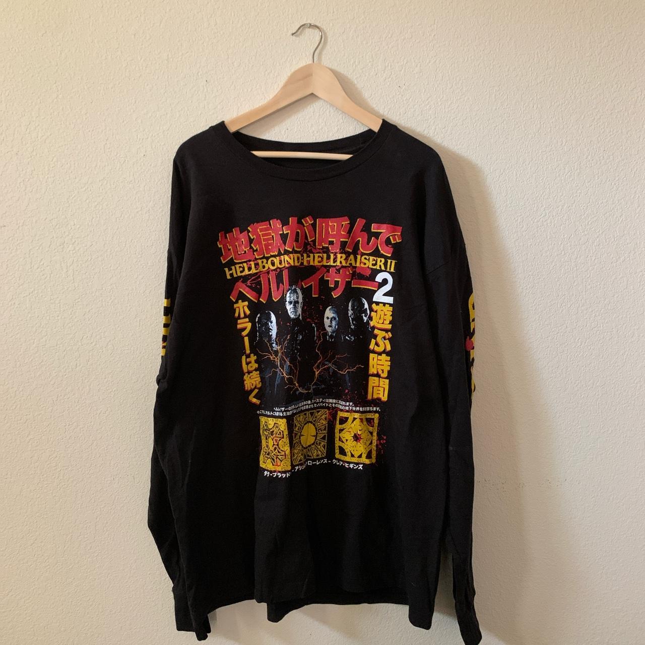 Rucking Fotten Hellraiser 2: Hellbound long-sleeve... - Depop