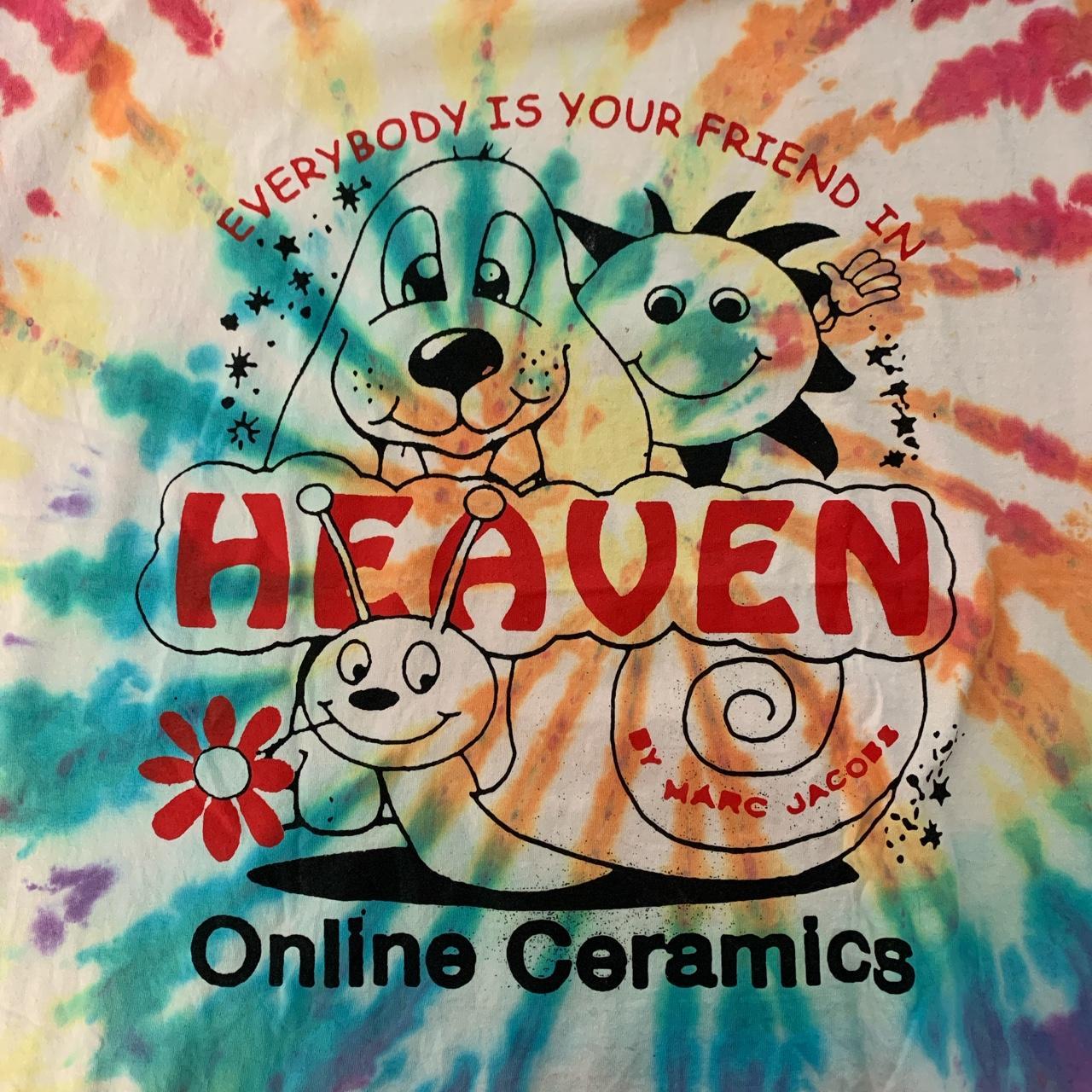 Online Ceramics x Heaven by Marc Jacobs Tshirt size... Depop