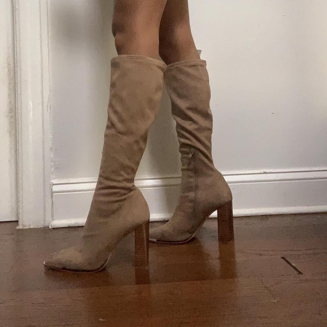 Steve madden nubuck on sale bootie