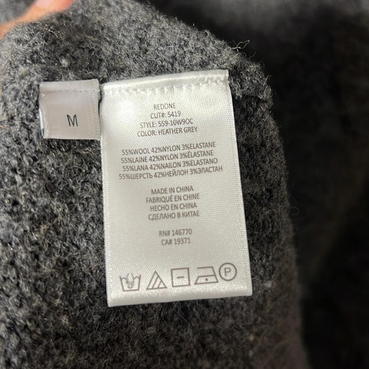 RE/DONE Women's Sweater - Grey - M – RE/DONE '90s… - image 6