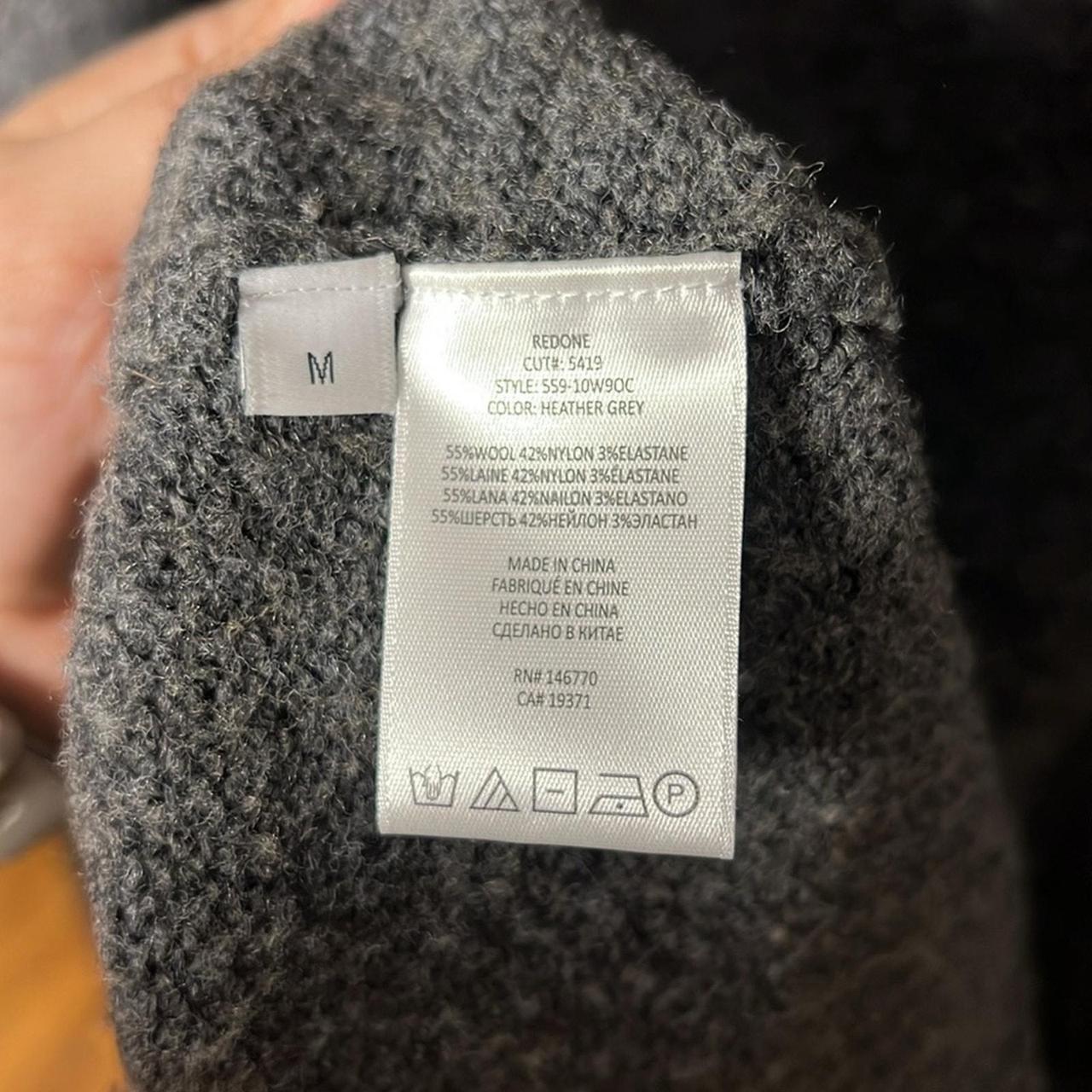 RE/DONE Women's Sweater - Grey - M – RE/DONE '90s… - image 5