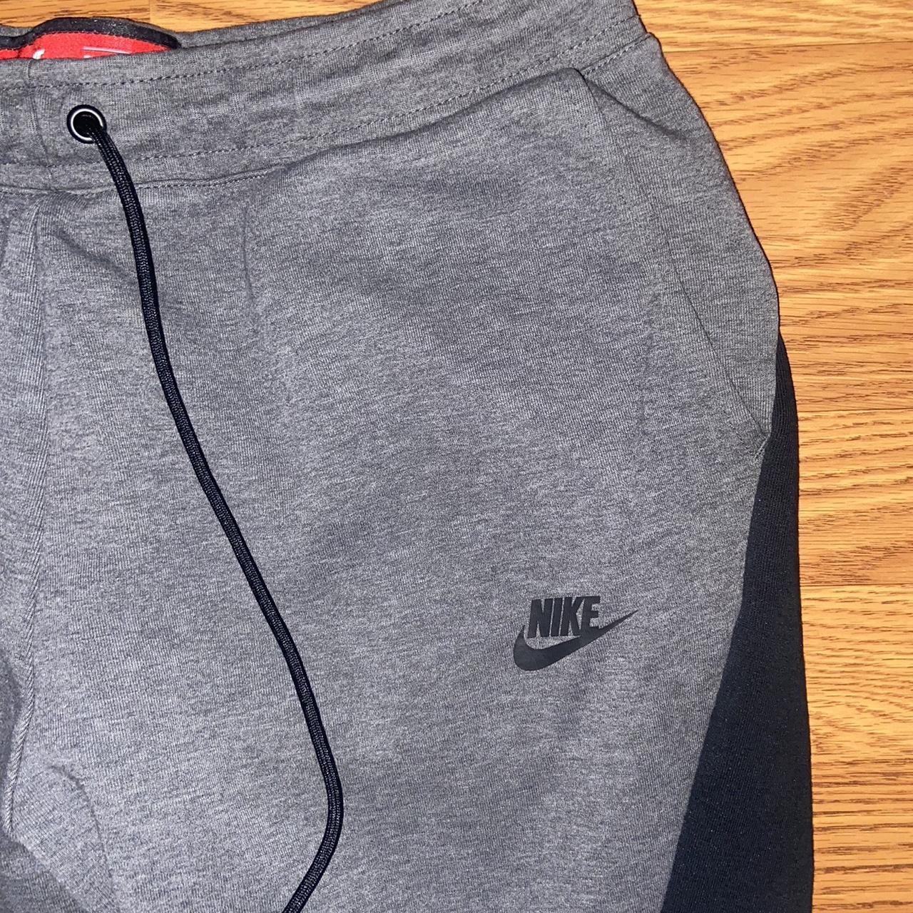 Nike Tech Fleece Sweatpants Mens Large Gray Fleece... - Depop