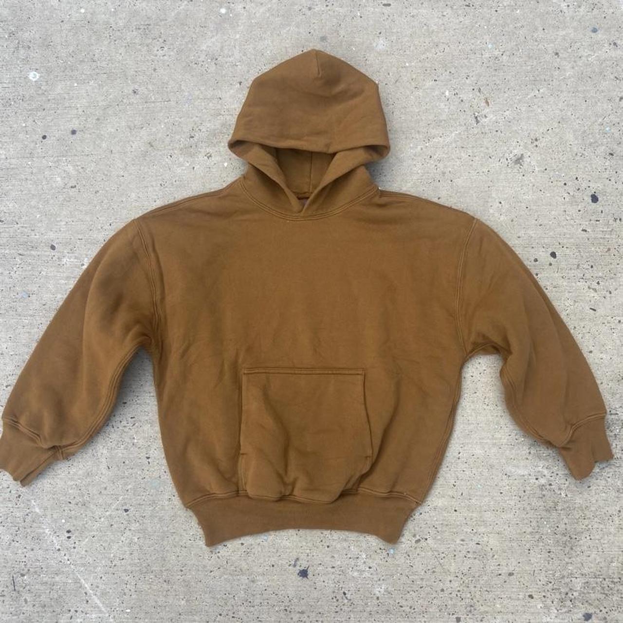 Kanye west tan hoodie hot sale