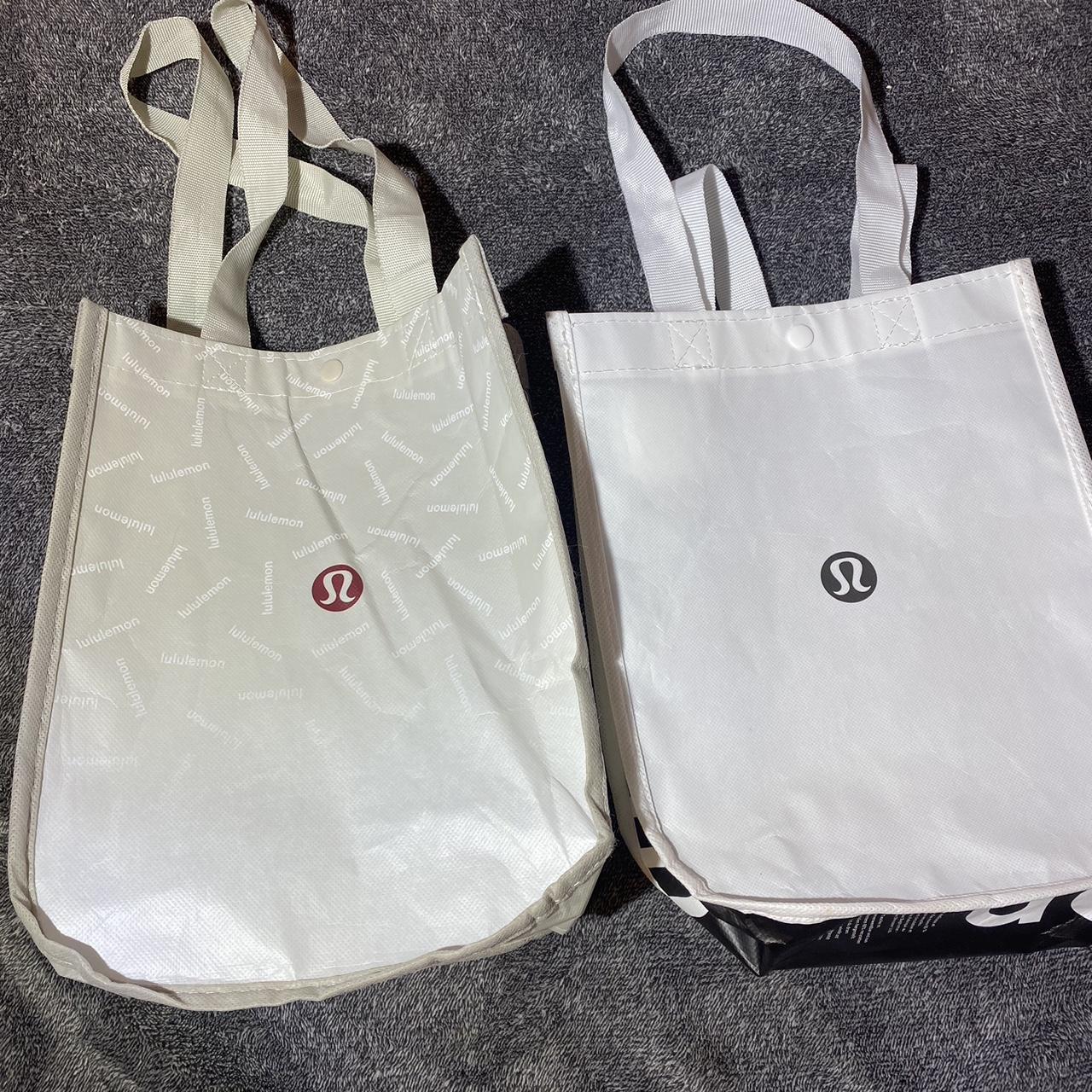 Lululemon Red Manifesto Reusable Shopping Gym Tote - Depop