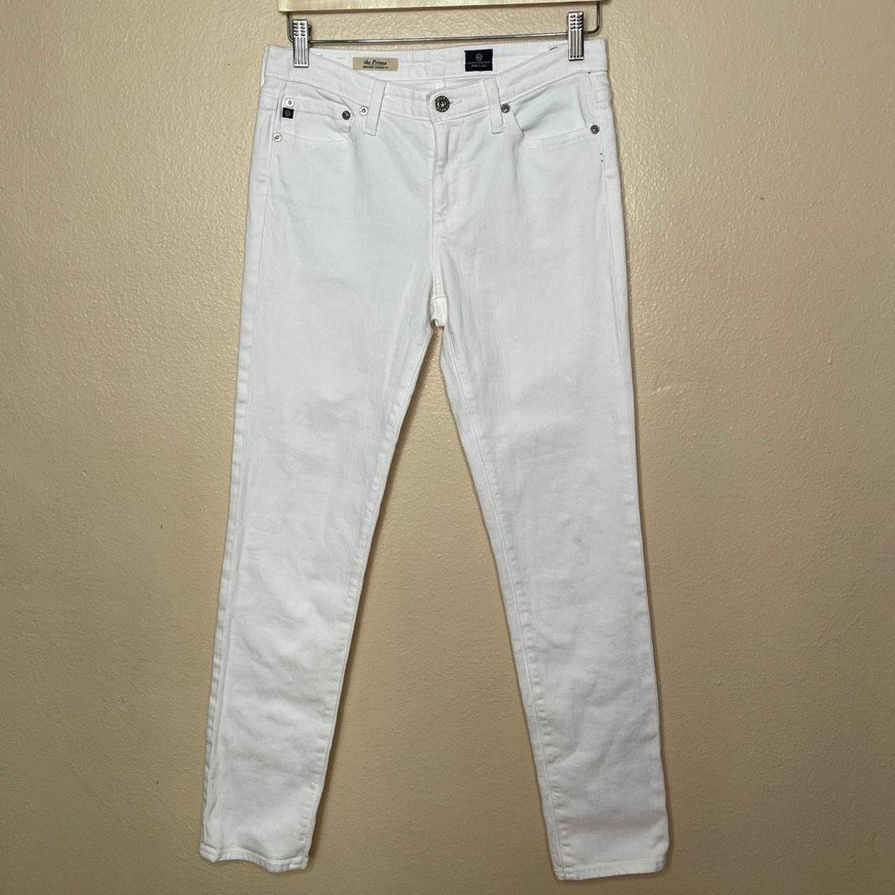 AG Adriano Goldschmied Jeans Womens 28R White The