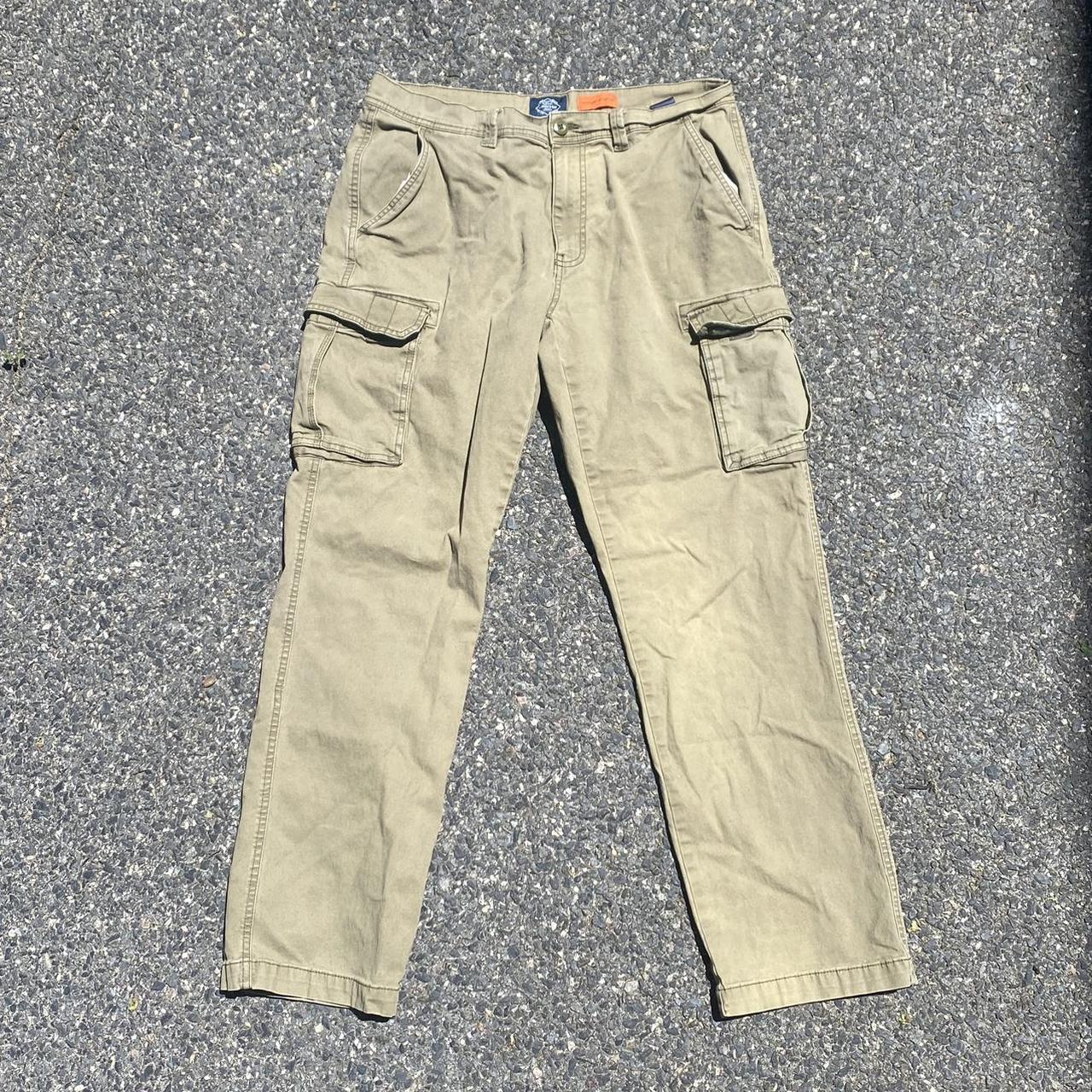 St. John's Bay Men's Khaki Jeans | Depop