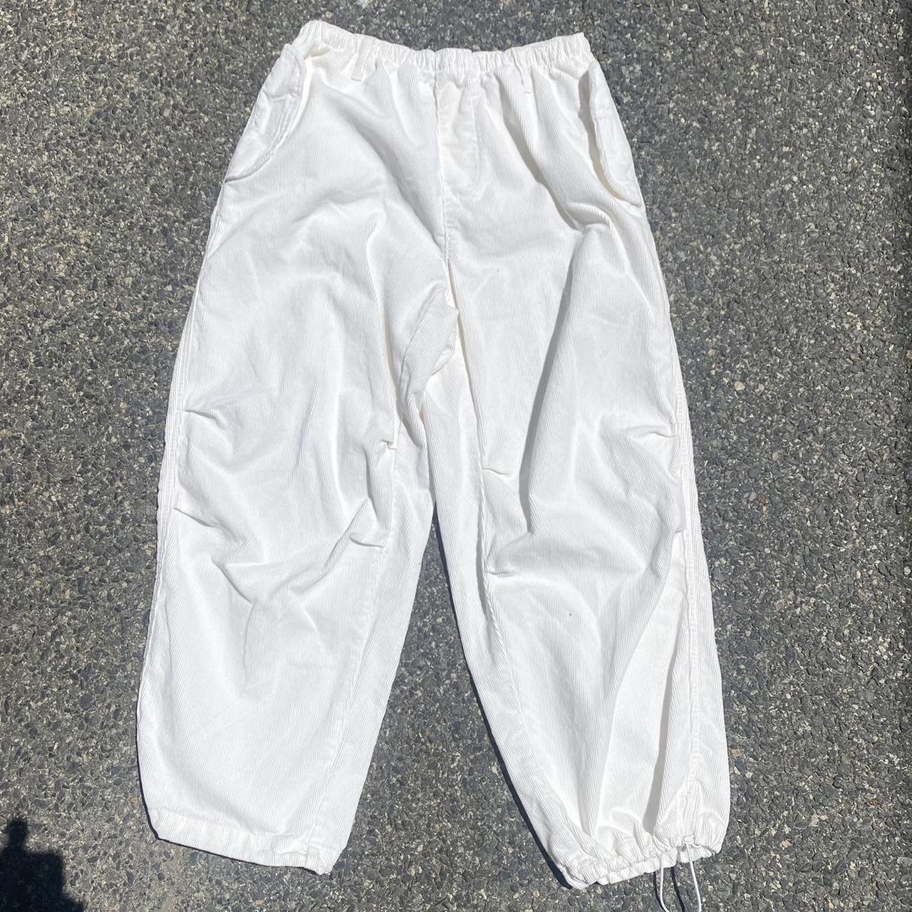 Urban Outfitters Men's White Joggerstracksuits Depop