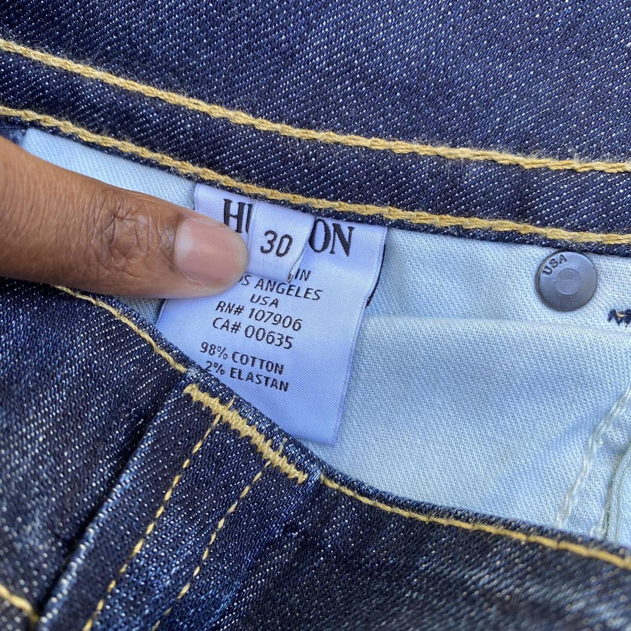super cute bootcut hudson jeans the buttons have... - Depop