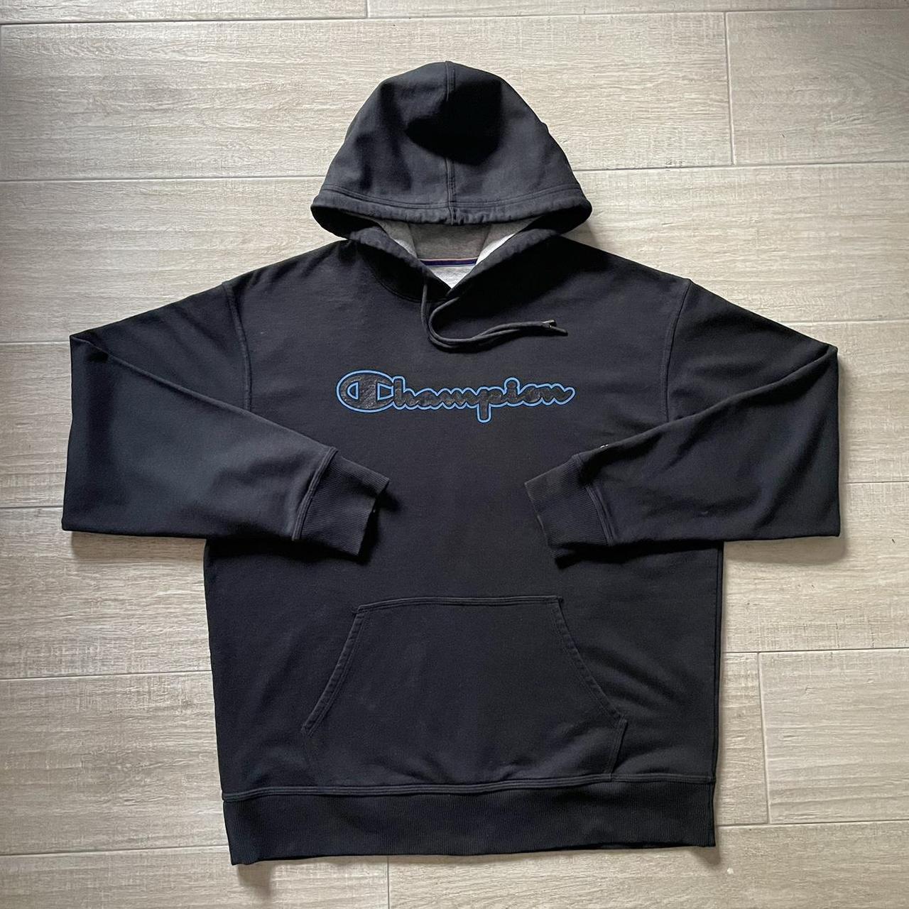 Champion reverse weave store chenille script hoodie