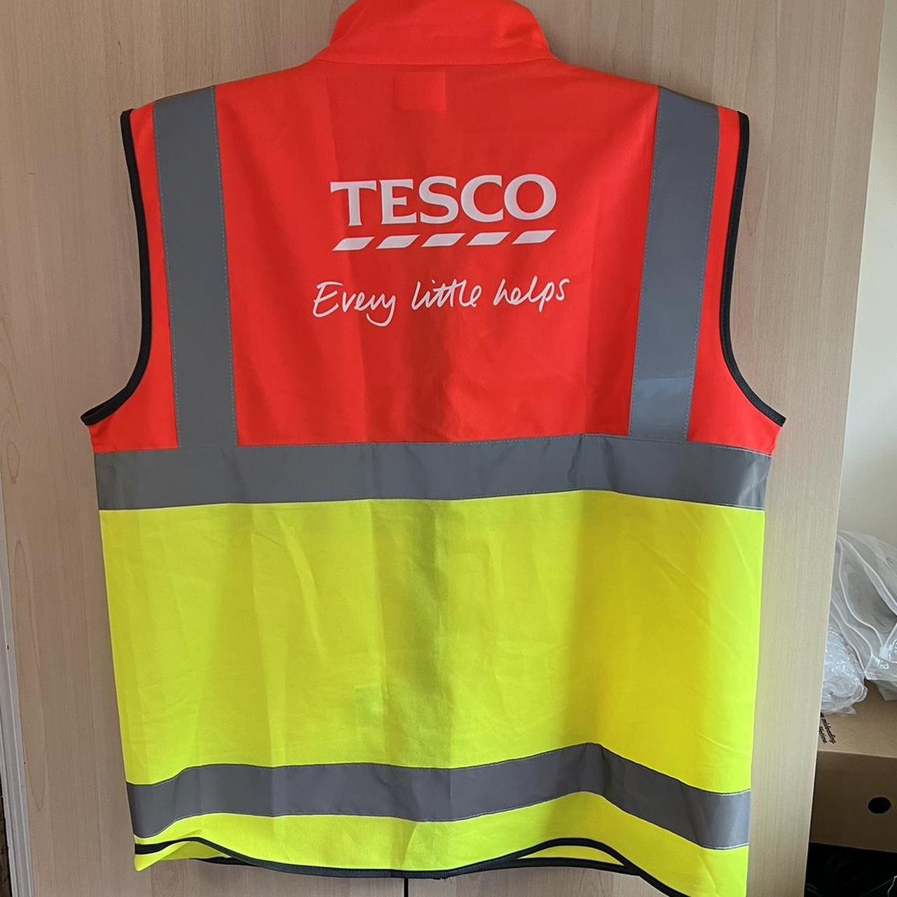 Tesco employee uniform: High-vis jacket , Size: Large