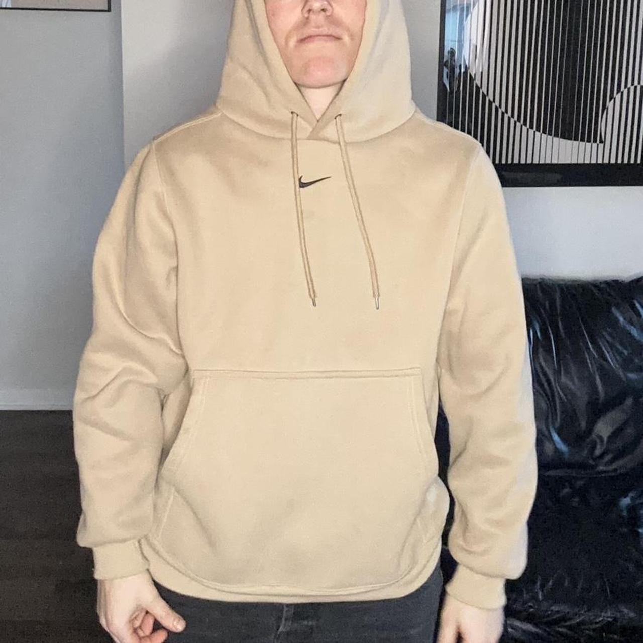 jd beige nike hoodie