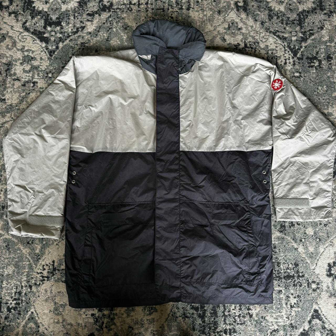 Cav Empt Protection Zip Jacket in Navy and Depop