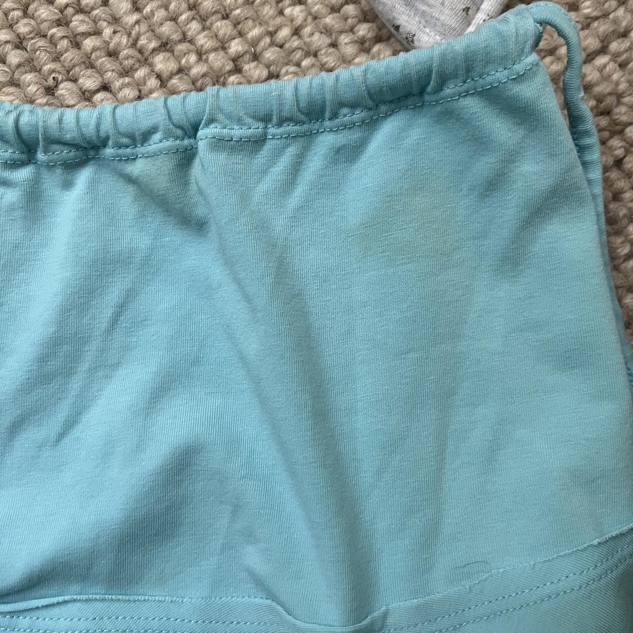 Per Una drawstring flippy turquoise blue... - Depop