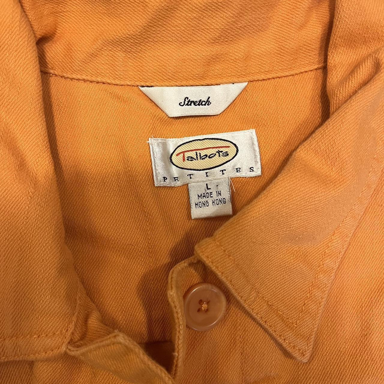 Talbots Women's Orange Cardigan | Depop