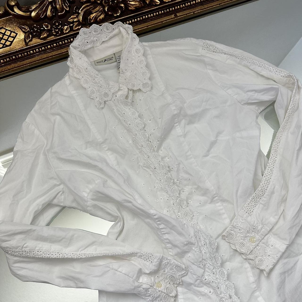 White Stag Women's White Blouse