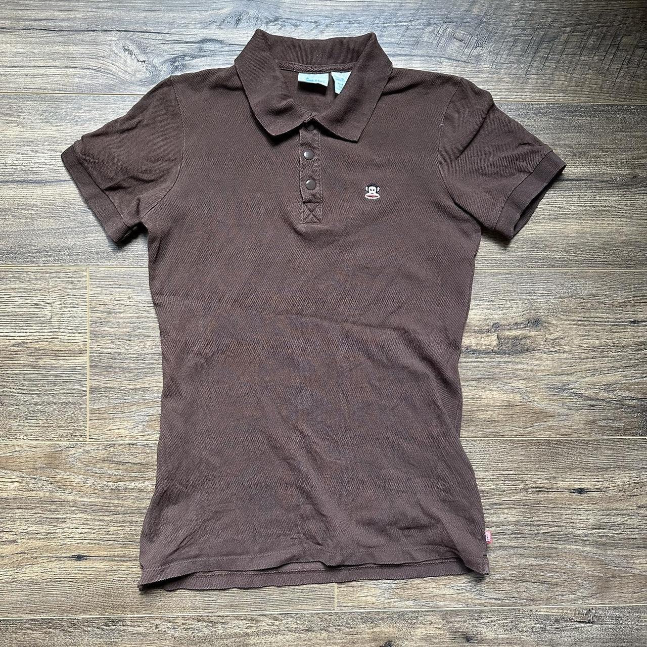 Paul Frank Women's Brown Polo-shirts | Depop
