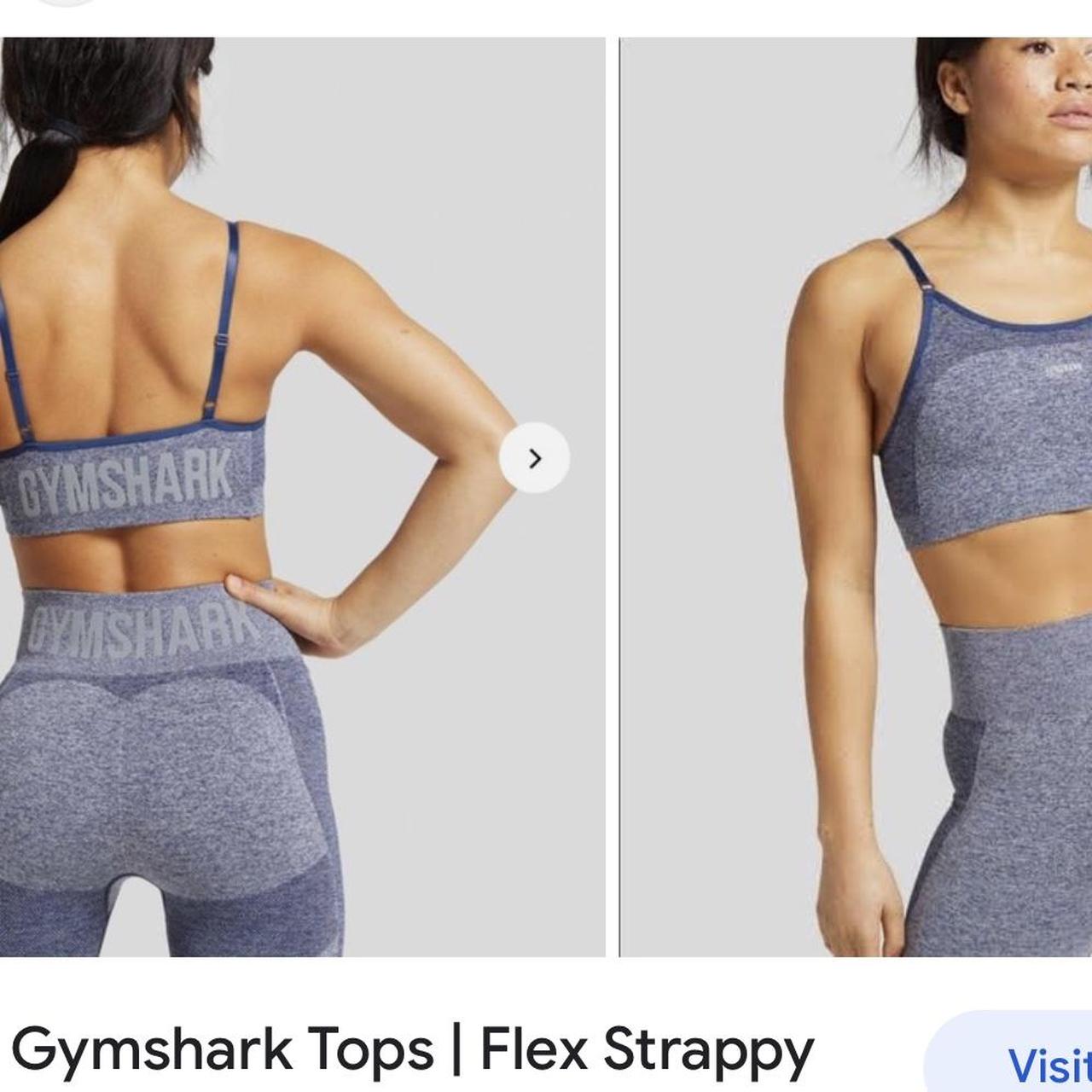 Gymshark Flex high waisted leggings in navy - Depop