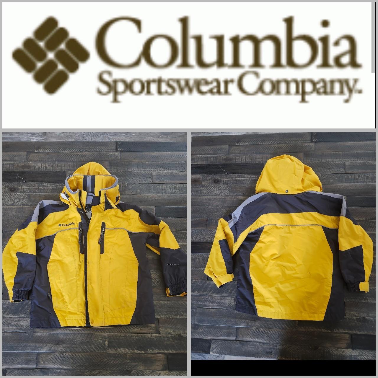Columbia Sportswear Company , Omni-Tech yellow | Depop