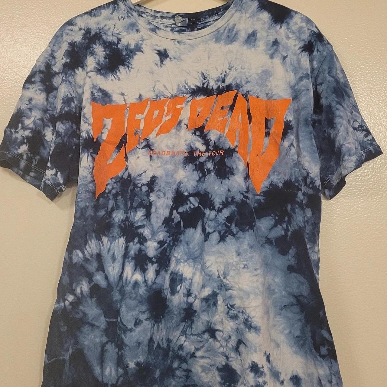 Tie Dye Zeds Dead Deadbeats tour Tee - Depop