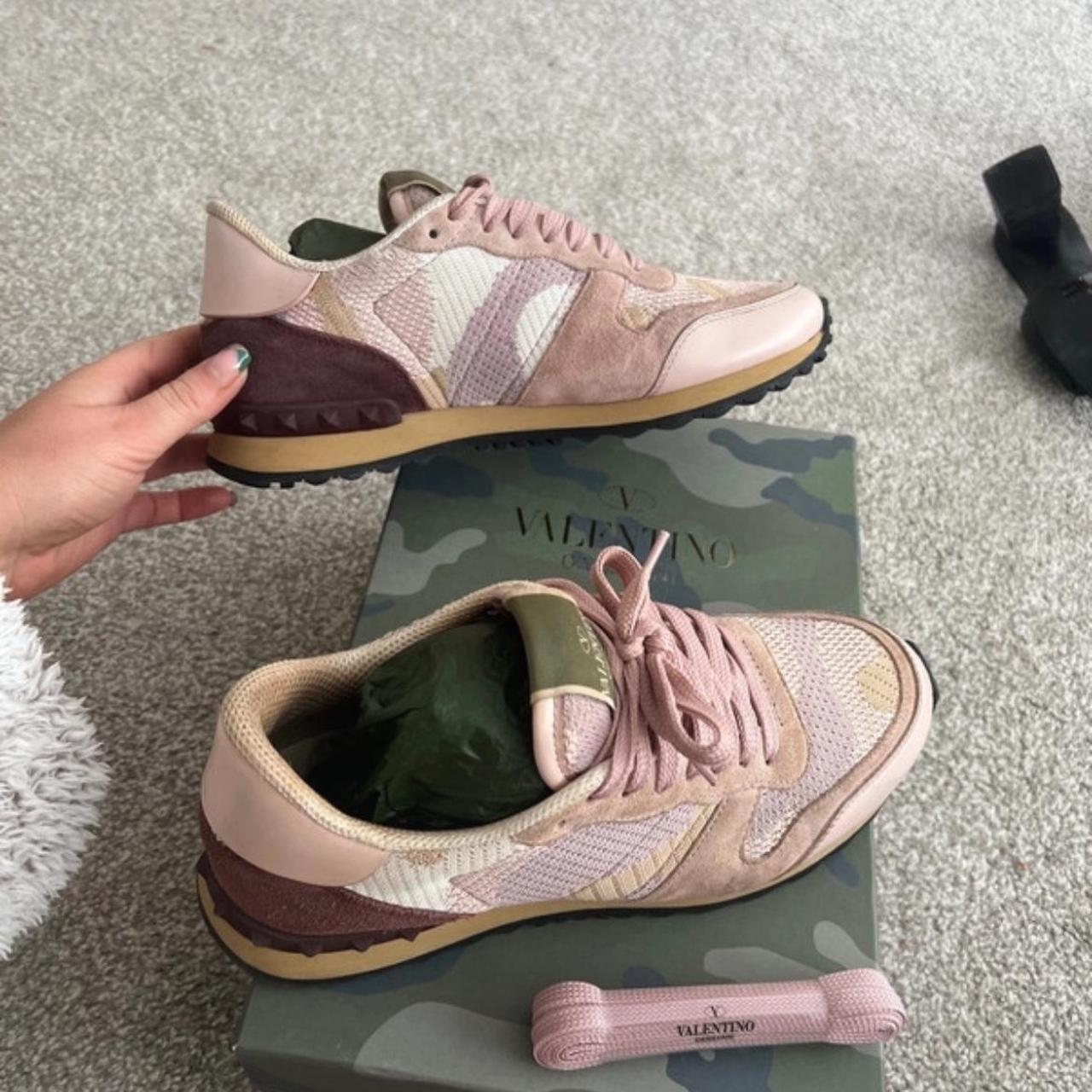 Valentino on sale pink trainers