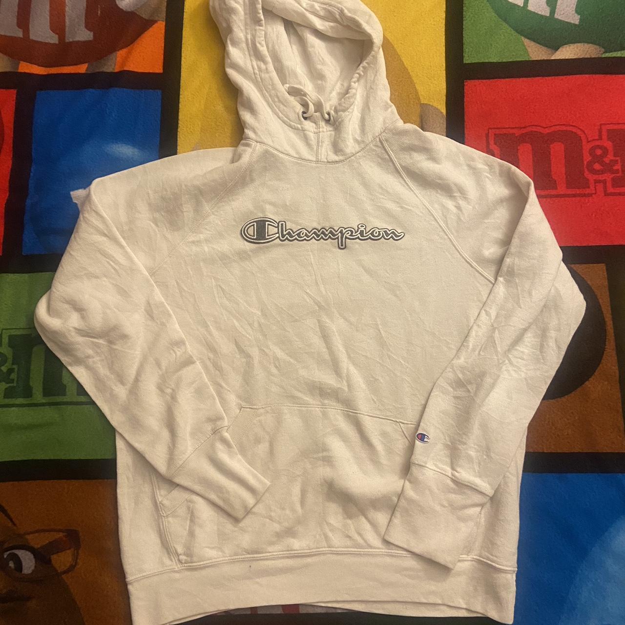 Champion sweater oversized top off white