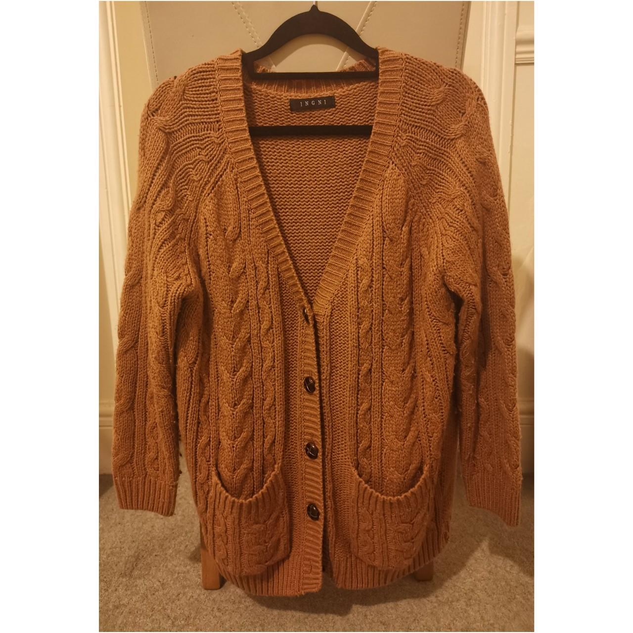 Women's Brown Cardigan Depop