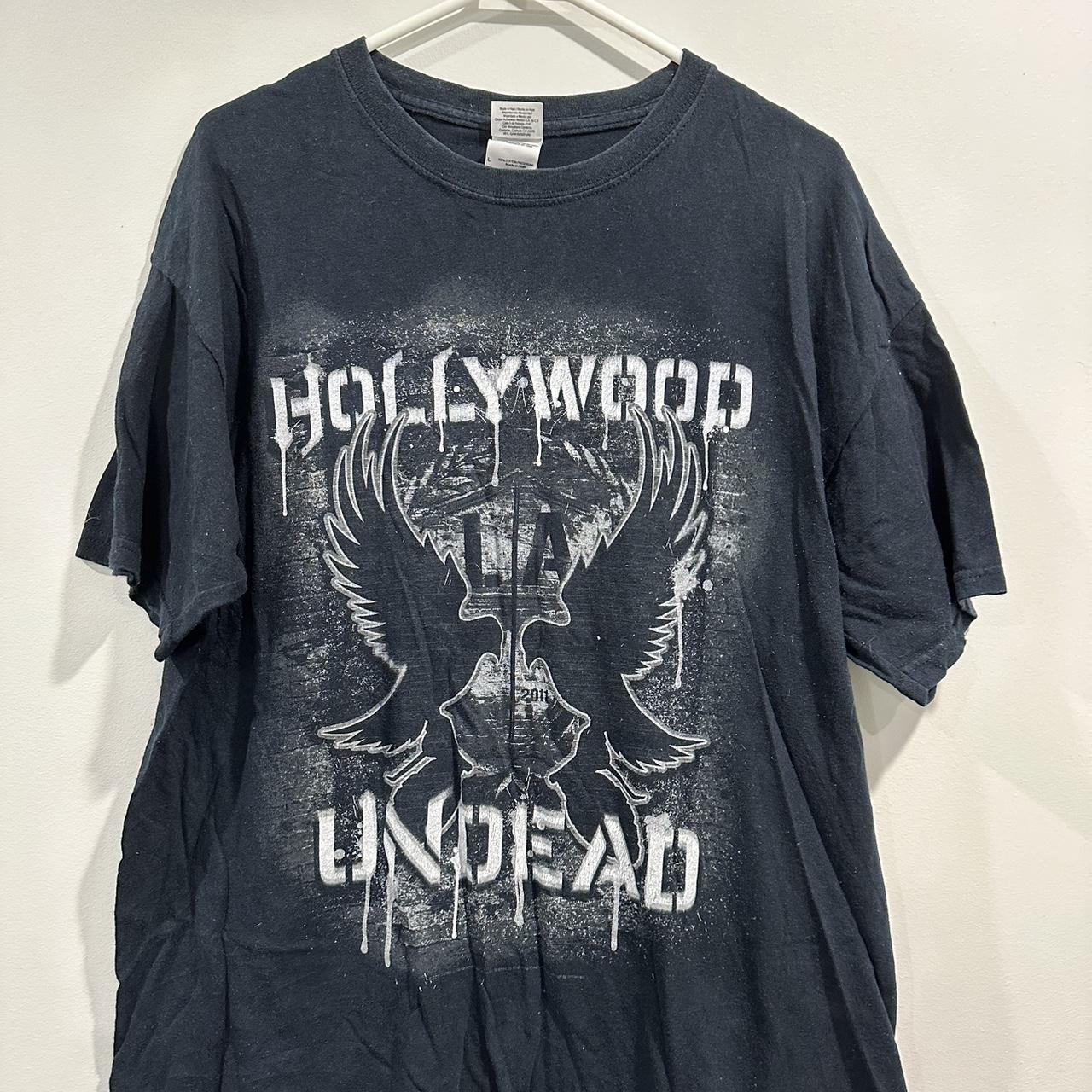 hollywood-undead-vintage-band-tour-t-shirt-size-depop