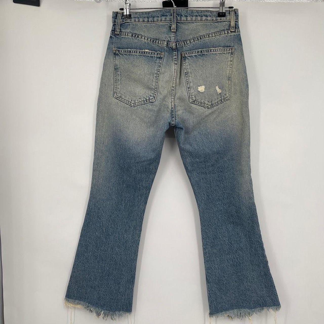 Current/Elliott Women's Blue Jeans | Depop