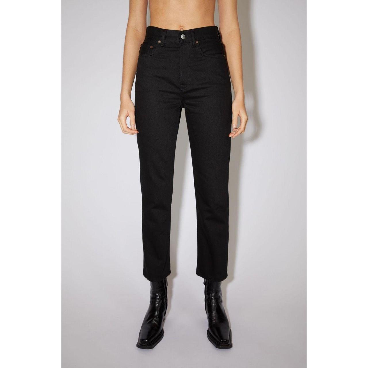 Acne Studios Mece Forever Black jeans are crafted... Depop