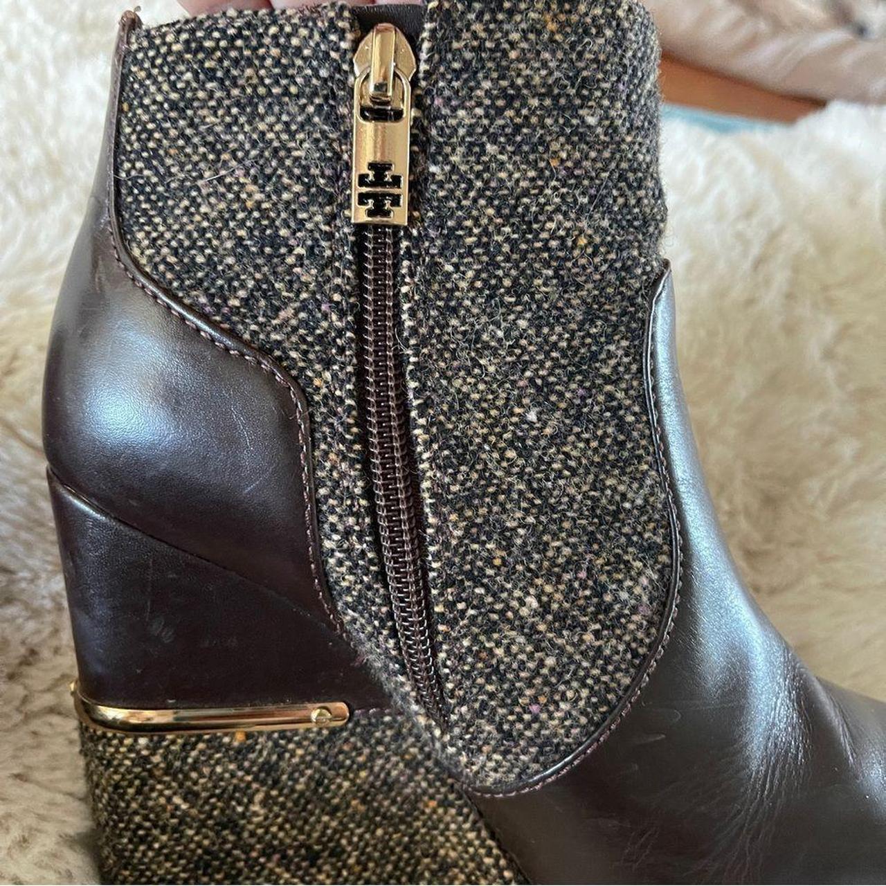 Price drop!! Super cute Tory Burch rabbit fur boots. - Depop