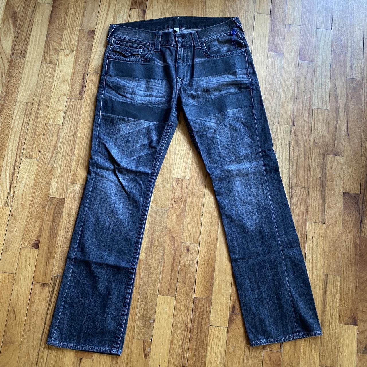 Y2K Baggy True Religion Pants Size 34 Basically... - Depop