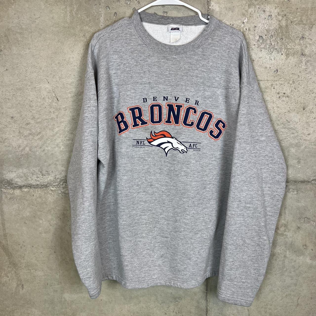 Men's Denver Broncos Graphic Crew Sweatshirt