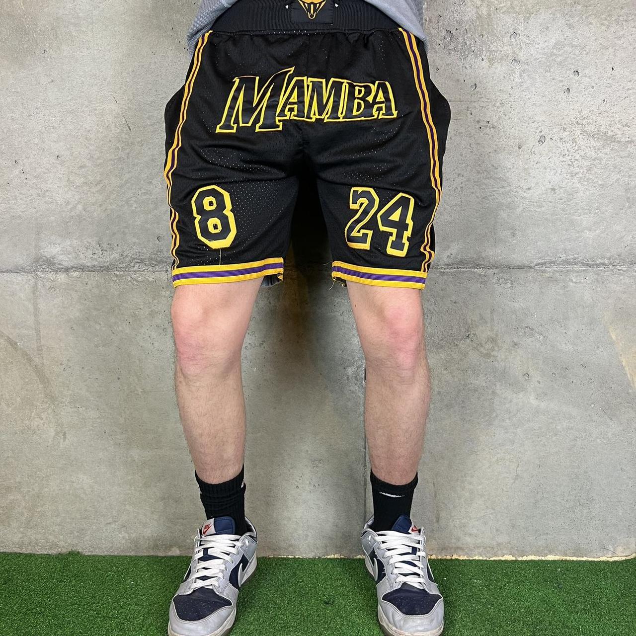Kobe Bryant 'mamba' basketball shorts super sick - Depop