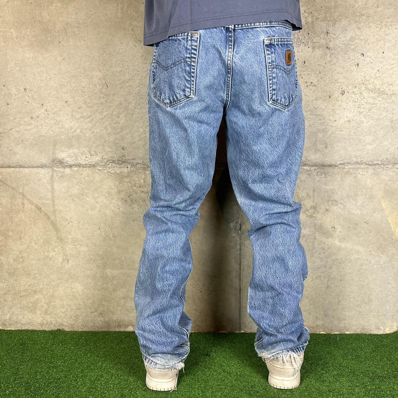 Carhartt Men's Blue Jeans (3)