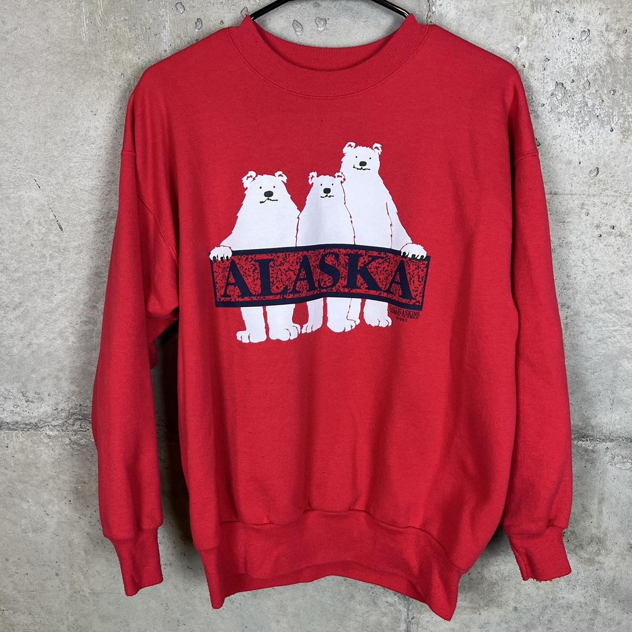 Vintage Alaska Sweatshirt Alaska Sweatshirt, Alaska Sweater, Polar