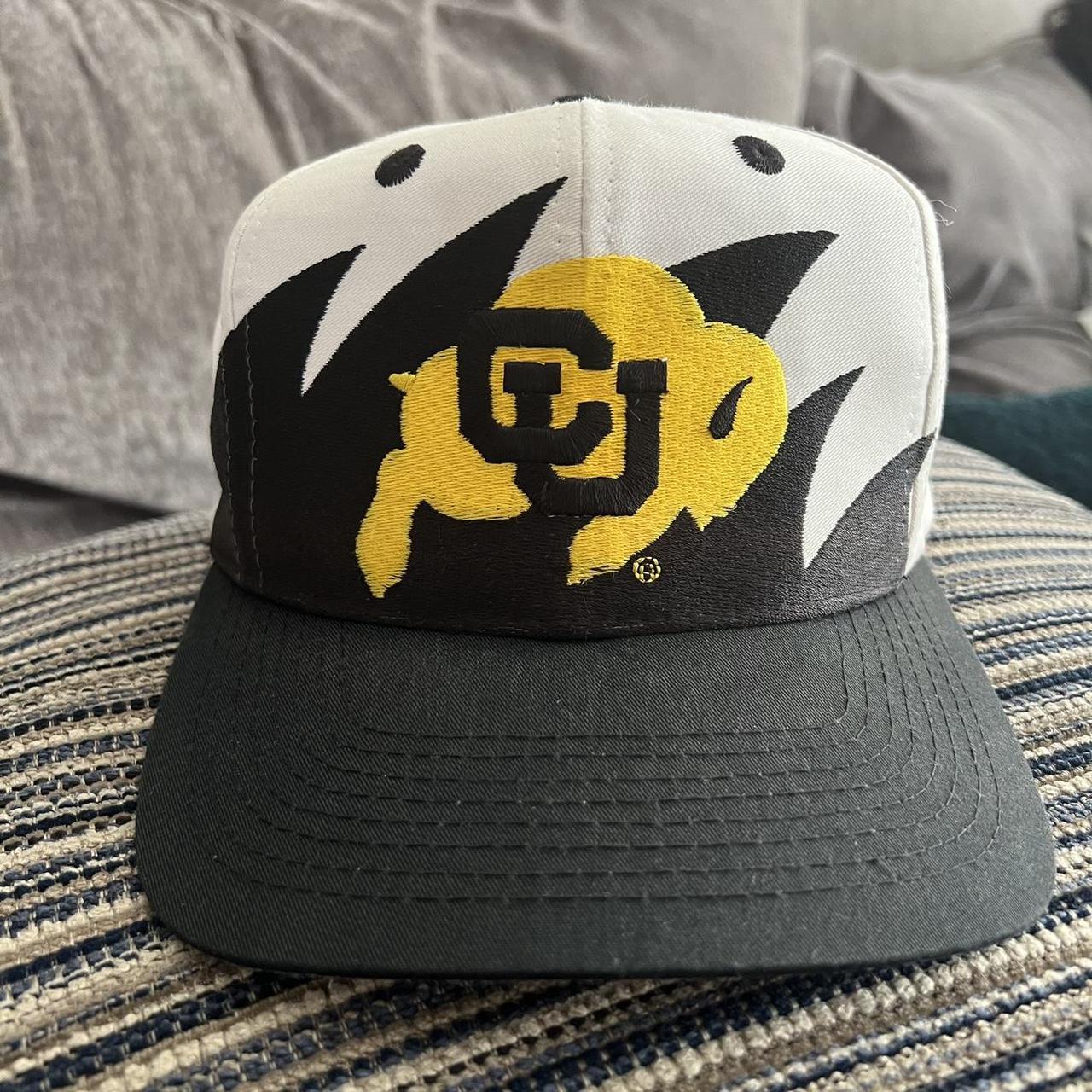 vintage 90s Colorado Buffalo Shark Tooth logo 7... Depop