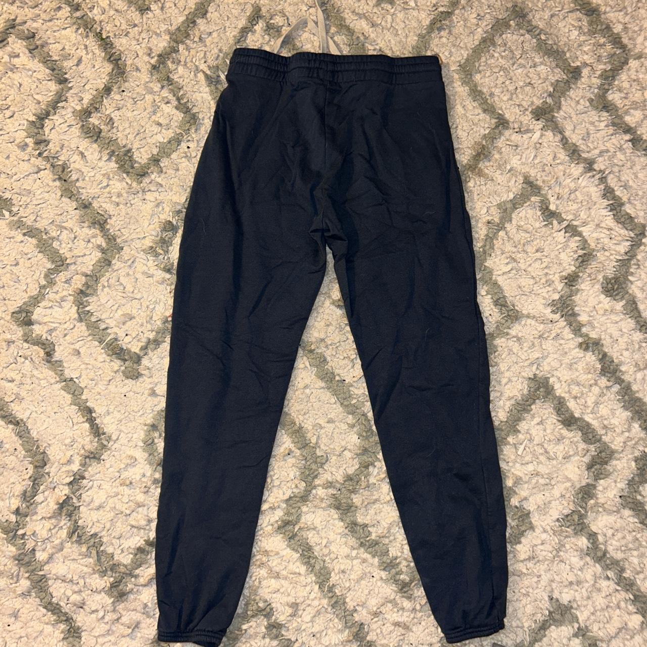 Medium navy blue MTV sweatpants. Hardly worn but... - Depop