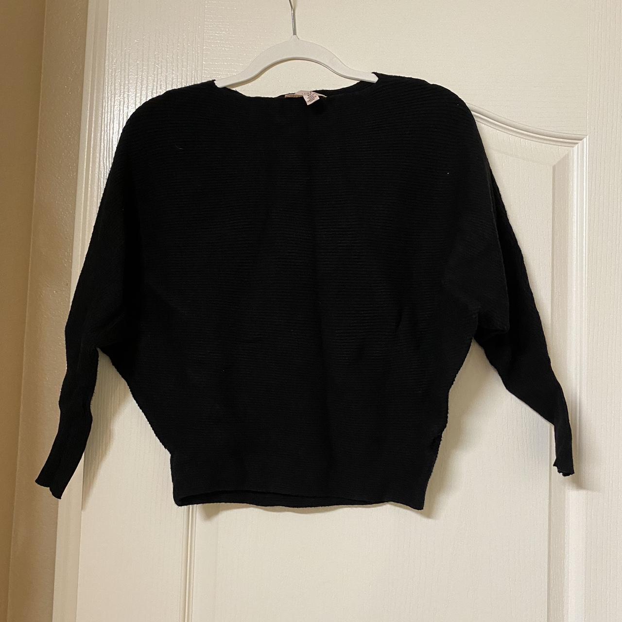 Philosophy black sweater Depop