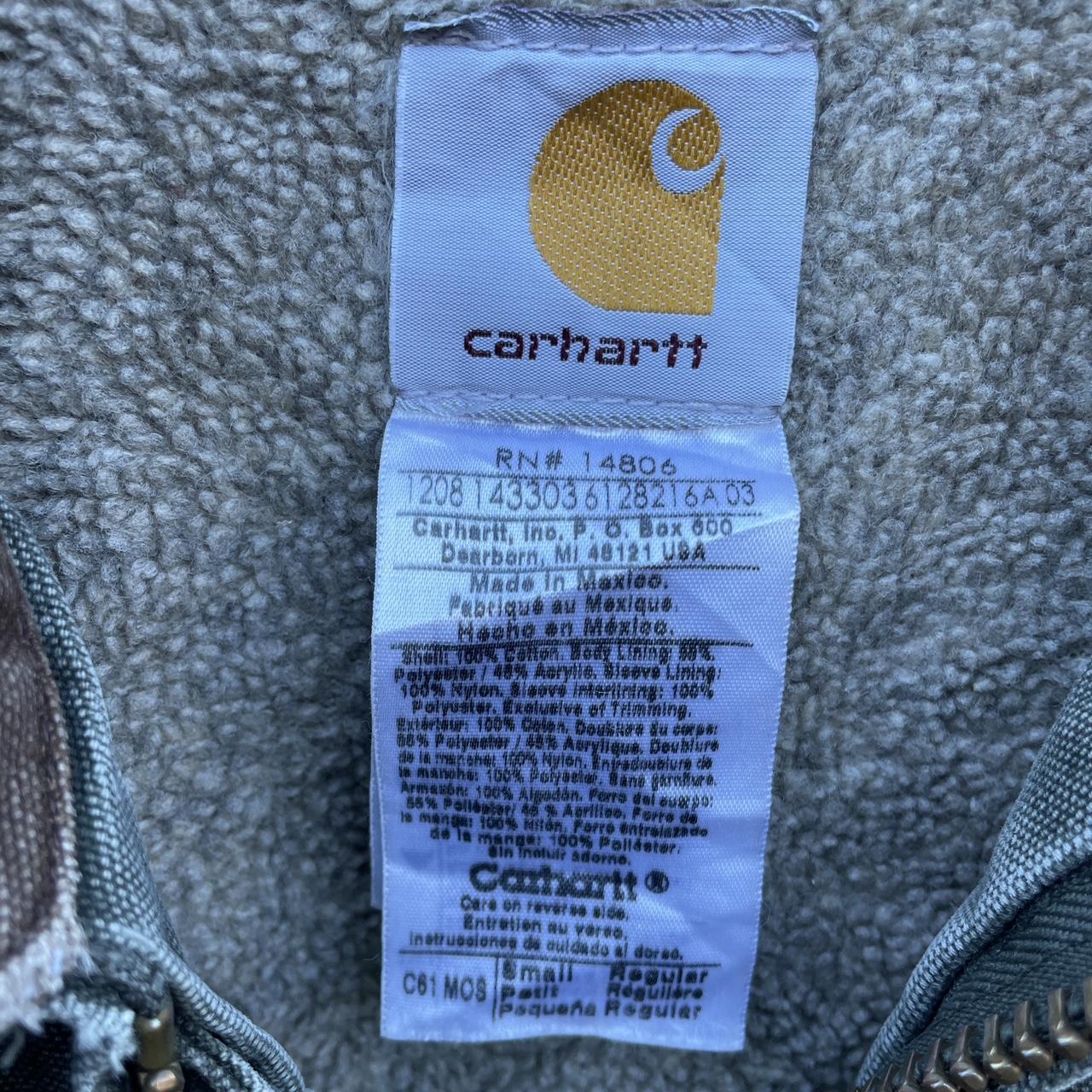 Vintage Carhartt Detroit Jacket In Delightful - Depop