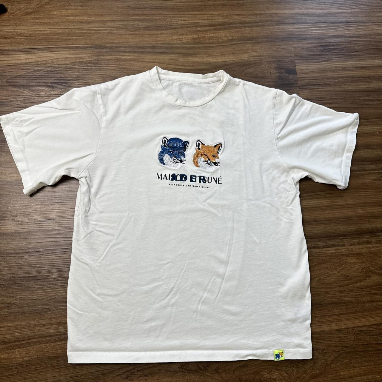 maison kitsune × adererror コラボポロシャツ（ADERERROR