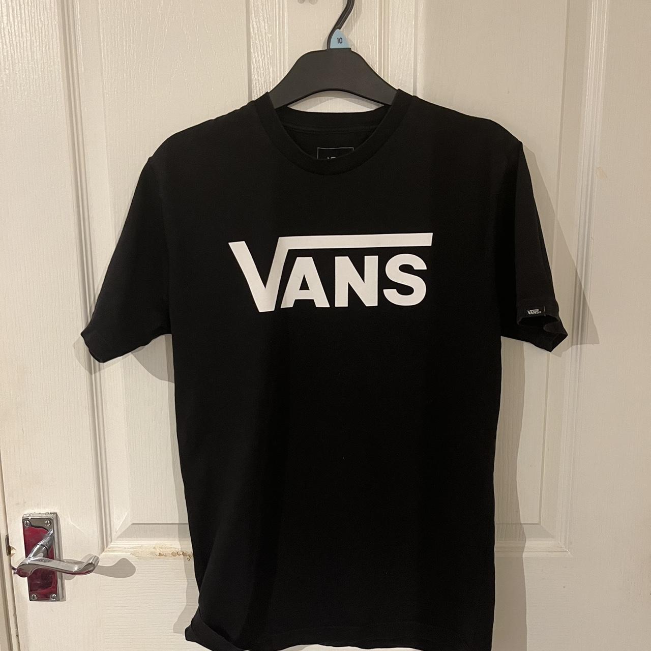 Men’s Vans T-Shirt - Size small - Black - Used but... - Depop